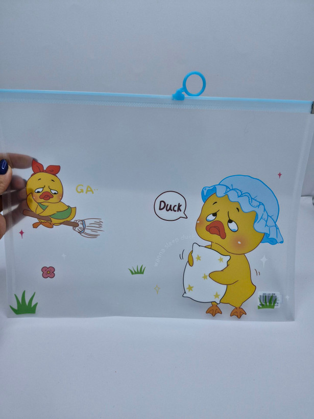 پوشه طلقی زیپ دار